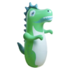 Tumbler Boxing Inflatable Dinosaur Punching Bag Boys Games Sport Toys Christmas Birthday Gift for Boys Girls Parent Child Toys - Image 3